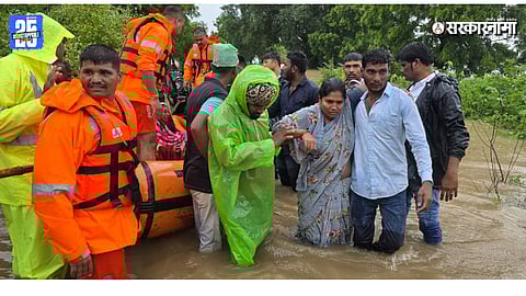 Nanded Mukhed Lendi river flood