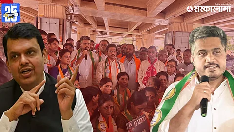 Devendra Fadnavis And Rohit Pawar