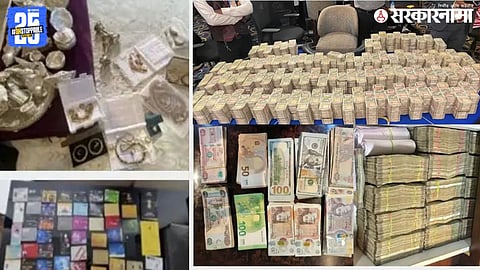 ED raid Congress MLA and Seizes Crores