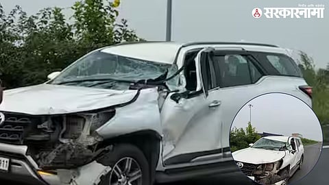 Congress MP Prashant Padole Accident .jpg
