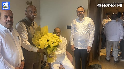 Nitin Thackeray met Sharad Pawar