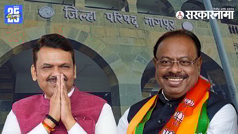 Nisha Sawarkar’s political journey from distancing herself in 2012 to becoming BJP ZP President and wife of MLA Tekchand Sawarkar.