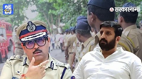 Gangster Nilesh Ghaywal escapes to London, questions raised on Pune Police and Commissioner Amitesh Kumar.