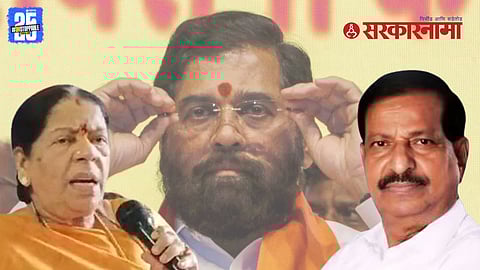 Eknath Shinde support Manda Mhatre