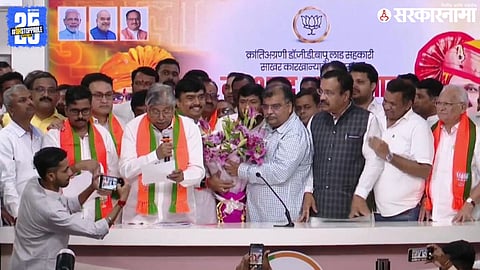 Sharad Lad joins BJP