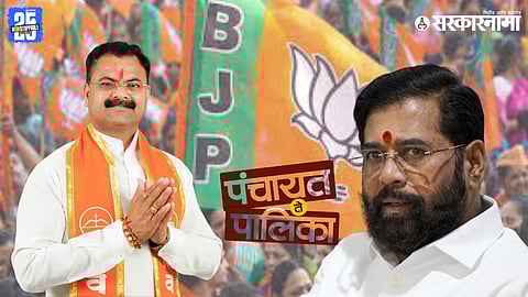 Kishor Patil slams BJP during Shiv Sena Melava