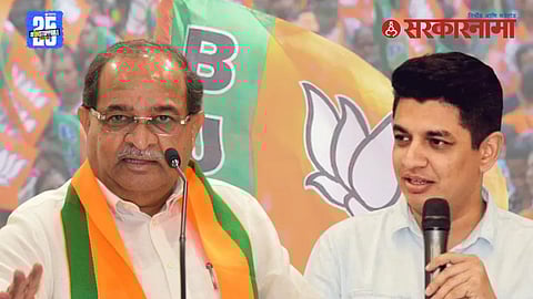 Radhakrishna Vikhe on Satyajeet Tambe