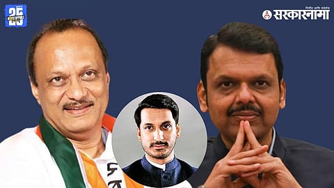 Devendra Fadnavis Ajit Pawar Parth Pawar .jpg