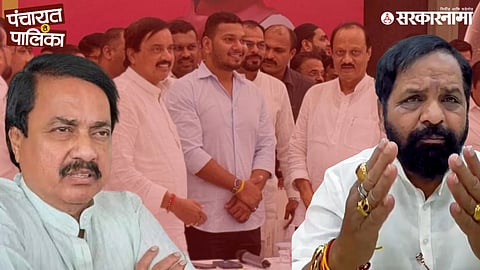 Shivsena Bharat Gogawale And NCP Sunil Tatkare