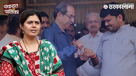 Kundalik Khande rejoins Uddhav Thackeray’s Shiv Sena after four years, ahead of Maharashtra’s local body elections.