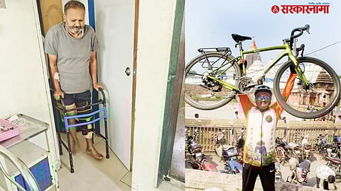 PSI Ajay Dareka cycling Journey News