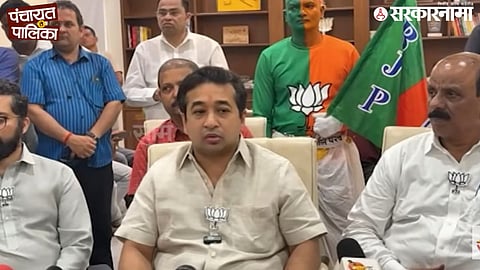 Deepak Kesarkar And Nitesh Rane