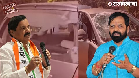 Raigad politics Sunil Tatkare Vs Bharat Gogawale