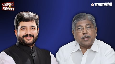 BJP leaders during Pune Core Committee meeting discussing incoming candidates and strategy for the upcoming PMC elections.