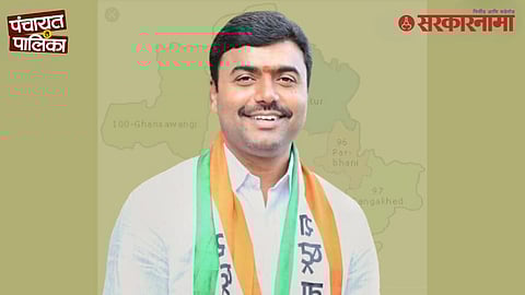 Supporters celebrate after Parameshwar Kadam defeats long-time strongman Chandrakant Rathod in Sonpeth Municipal Council election, dealing a setback to NCP MLA Rajesh Vitekar.