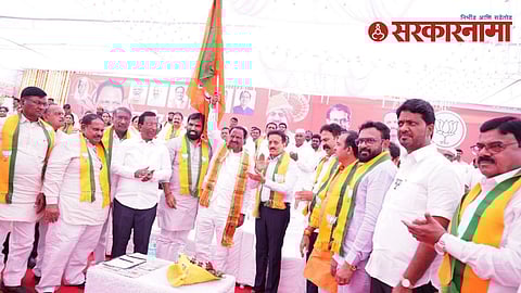 Babaraje Deshmukh-Fattesinh Mane Deshmukh Join BJP