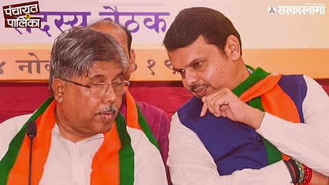 CM Devendra Fadnavis and Chandrakant Patil