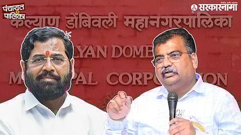 Leaders and candidates filing nomination forms at KDMC offices as last-minute party defections and independent entries intensify the Kalyan-Dombivli municipal election battle.