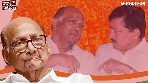 Sharad Pawar And Former MLA Ramesh Kadam