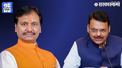 Shivsena UBT leader Ambadas Danve addressing media, questioning Davos investment claims and demanding transparency from the Maharashtra government.