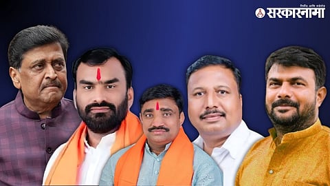 BJP leaders celebrate majority at Nanded Waghala Municipal Corporation as Shiv Sena councillors extend unconditional support, highlighting internal divisions within the party.