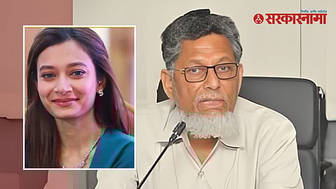 Former Aurangabad mayor Rashid Mamu addresses media, reacting to Sahar Shaikh’s ‘green Mumbra’ statement amid rising political tensions in Maharashtra.