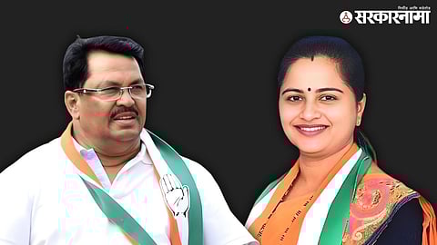 Congress leaders and corporators in Chandrapur amid rising tensions as internal factionalism and alleged threats intensify ahead of the mayoral election.