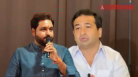 Akhil Chitre on Nitesh Rane