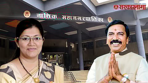 Himgauri Adke mayor, Vilas Shinde deputy mayor