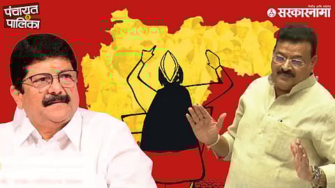 Shivsena UBT-NCP alliance; shekhar nikam bhaskar jadhav