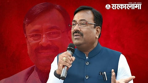 Sudhir Mungantiwar addresses media, revealing Congress leader Rahul Pugalia’s support in BJP’s Chandrapur Mayor election strategy.