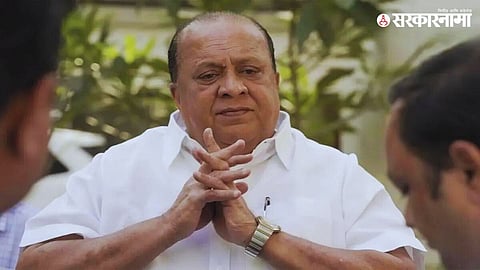 Hasan Mushrif addressing media on Rohit Pawar’s statements, NCP merger discussions, Ajit Pawar’s leadership transition, and the party’s internal political developments in Maharashtra.