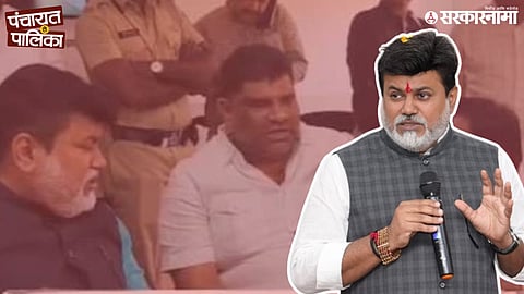 Uday Samant and Vaibhav Naik lunch together