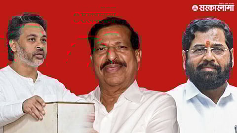 maharashtra politics; nilesh rane, ganesh naik and eknath shinde