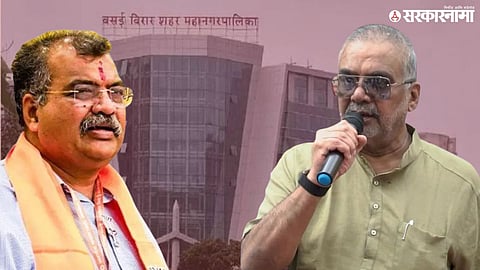 Vasai virar politics; ravindra chavan and former MLA Hitendra Thakur