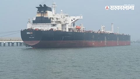 Mumbai port tanker arrival