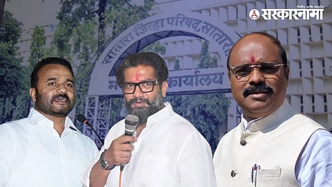 Viral audio clip of BJP District General Secretary Santosh Kanse has stirred a political storm in Satara.