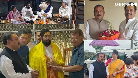 Ashok Kharat viral photos with political leaders