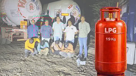 Ahilyanagar Gas Cylinder Black Market
