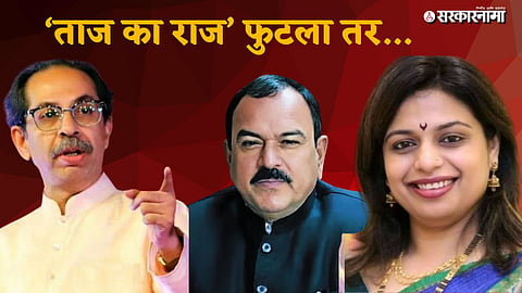 Shiv Sena leader Sheetal Mhatre allegations UBT