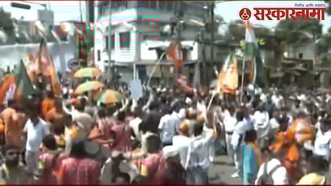 West Bengal Amit Shah Road Show