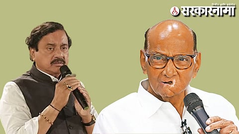 Sunil tatkare-Sharad Pawar