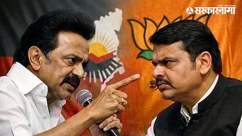 MK Stalin, Devendra Fadnavis (AI Image)
