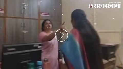 PMC Corporators Rohini Chimte, Rajashri Kale Row