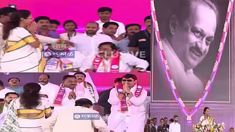 Supriya Sule in Baramati