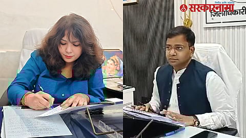 Rakhi Sharma tehsildar, Ramesh Ranjan DM