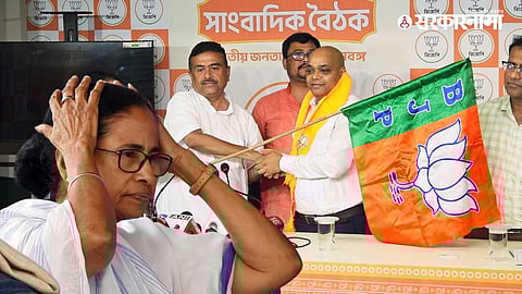 TMC MLA Khagendra Nath Mahato joins BJP