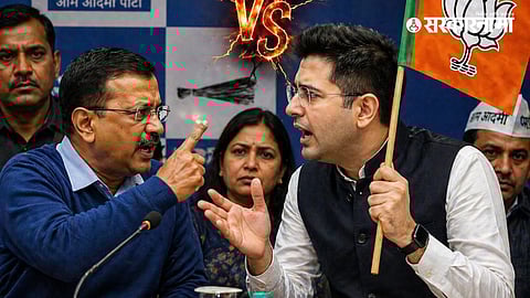 Arvind Kejriwal, Raghav Chadha