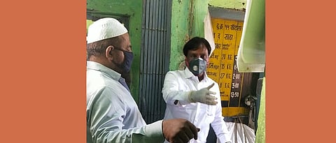 Shivsena MLA Ambadas Danve Visited Ration Shops