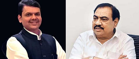 खडसे यांनी उपरोधिकपणाने मानले फडणवीस यांचे आभार ...